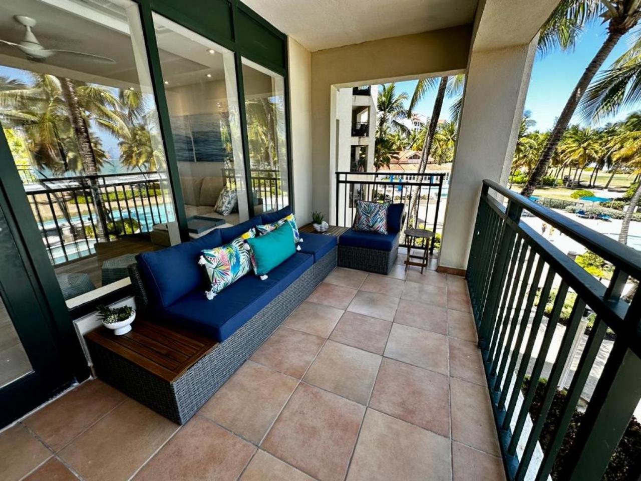 Beachfront Luxury 2 Bedroom At Wyndham Rio Mar, Pr ルキリョ エクステリア 写真