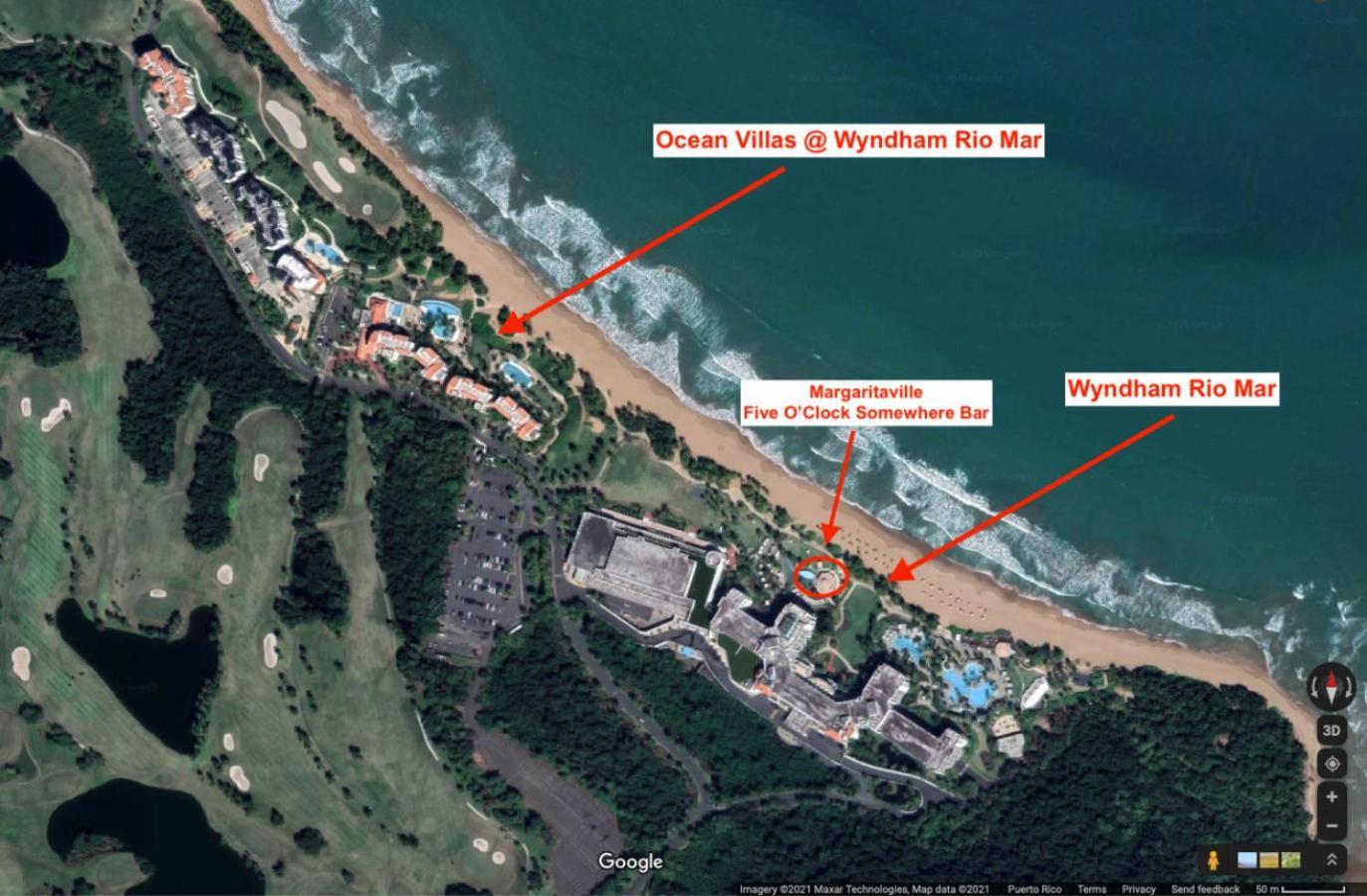 Beachfront Luxury 2 Bedroom At Wyndham Rio Mar, Pr ルキリョ エクステリア 写真
