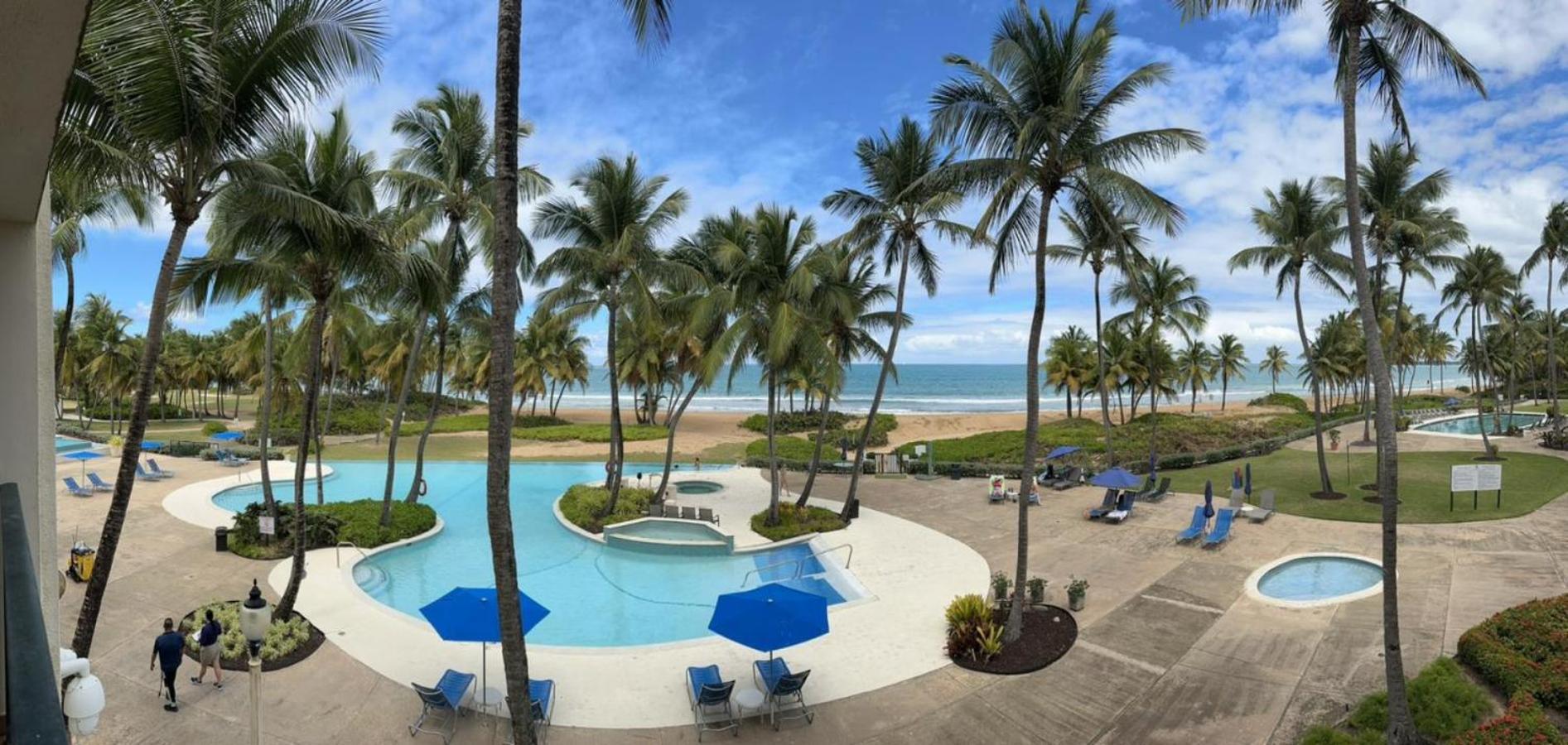 Beachfront Luxury 2 Bedroom At Wyndham Rio Mar, Pr ルキリョ エクステリア 写真